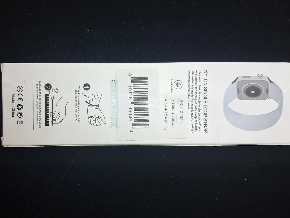 Solace Paladin Loop for Apple Smart Watch Band Paint Splatter